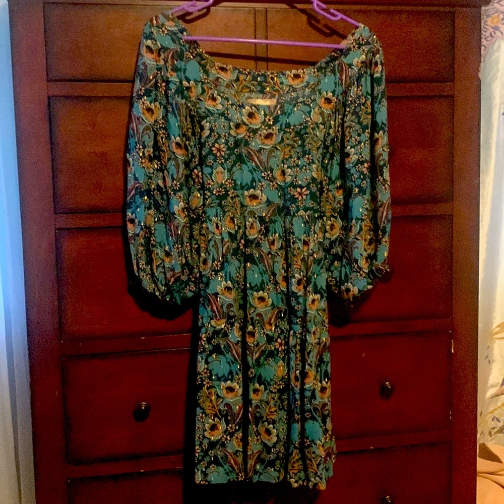 B.O.G Collective paisley floral dress size S barely worn!